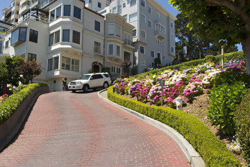 Obraz premium Lombard Street San Francisco