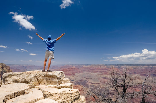 USA. Arizona. Grand Canyon National Park. South Rim. Rim Trail.