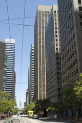 Obraz na płótnie Canvas Skyscrapers in Downtown San Francisco