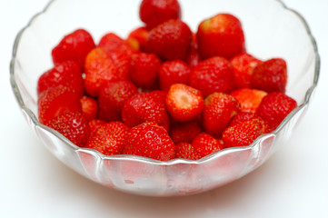 Bowl of strawberries