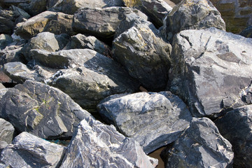 Rocks by the Ocean