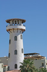 White Stucco Tower