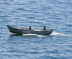 Fototapeta premium Small Patrol Boat