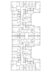 A plan of a building