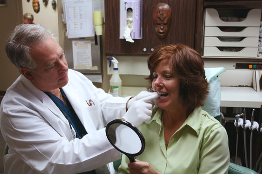 Dentist and Patient
