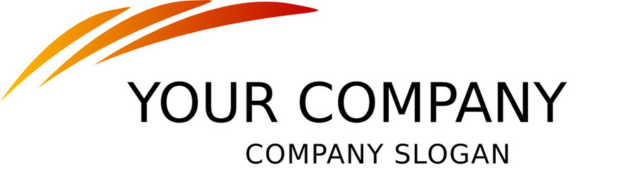 logo mit abstraktem Element