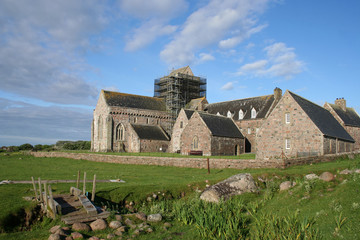 Fototapeta na wymiar Iona Abbey Scotland