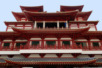 Tang dynasty style Chinese temple 