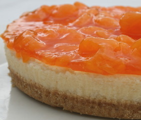 Mandarin orange cheesecake 1