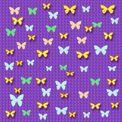 butterfly gift wrap 3d