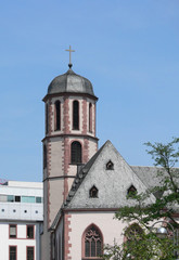 Fototapeta na wymiar Liebfrauenkirche Frankfurt am Main