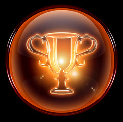 Cup icon. ( With Clipping Path )