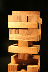 The crazy Yenga game