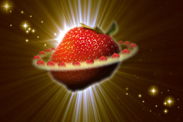 Spacestrawberry © MACLEG