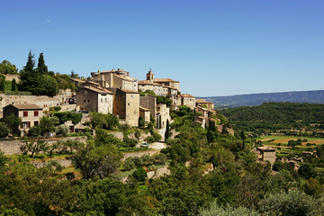 Village de Gordes au soleil