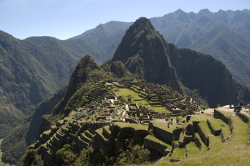 Machu Picchu. Fortress city of the ancient Incas. 