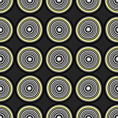 tileable warped circles background