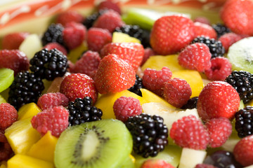 Delicious fruit salad 