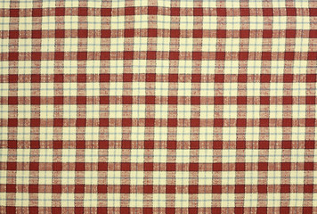 Small Country Plaid Fabric Pattern Background