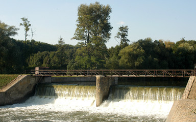 bridge and weir