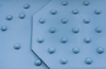 Background of metal construction