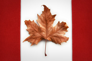 Handmade Canadian Flag