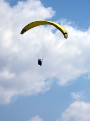 have fun in a parachute