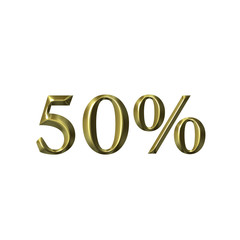 50 percent