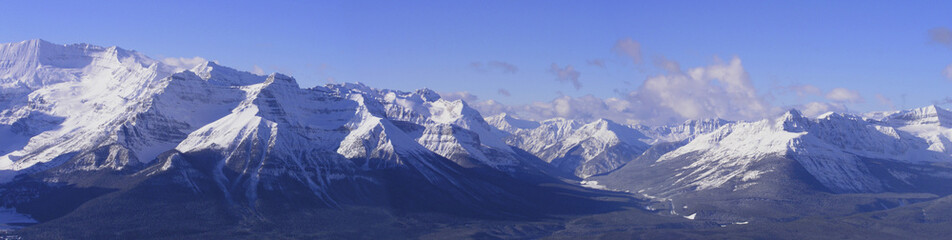 Naklejka premium Mountain Panoramic
