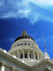 California State Capitol Building, Sacramento CA, daylight