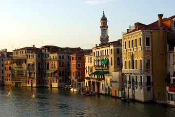Fototapete Rund Venice grand canal © Trombax