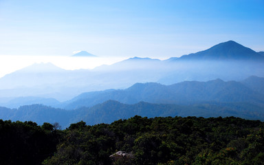 Obraz premium Mt Tengkuban Perahu