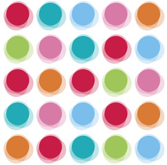 blur color party dots