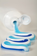 Tube of toothpaste