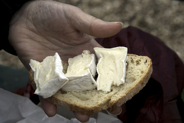 Sharing Cheese in Paris