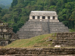 Tempel in Palenque