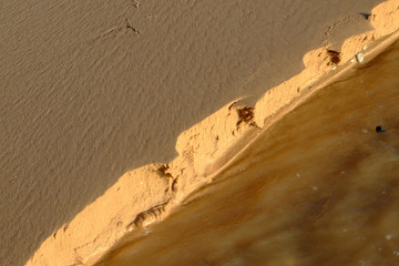 Sable en bord de mer