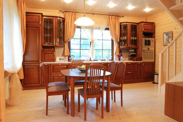Wooden kitchen