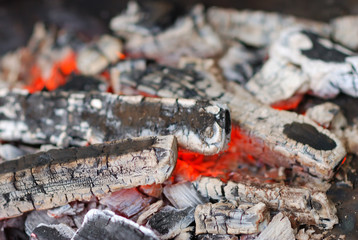Coal for barbecue