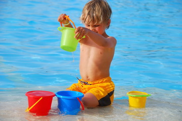 playing boy