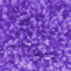 Violet cubic pattern