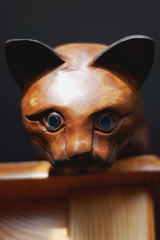 Wooden Cat
