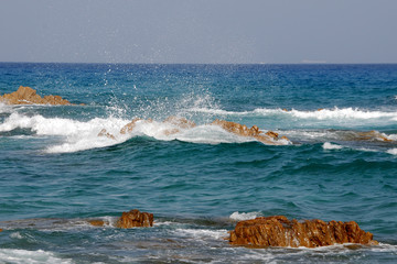 Mare mosso e onde