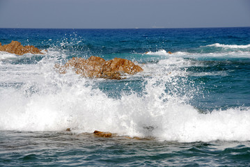 Mare mosso e onde