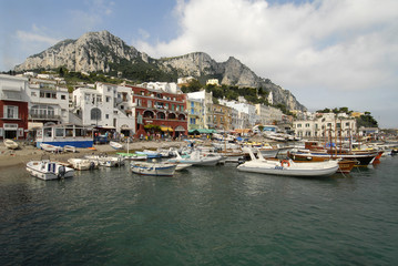 Fototapeta na wymiar The island of Capri, Itlay