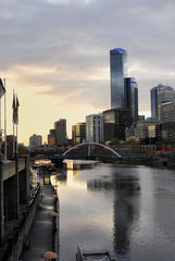 Melbourne sunset