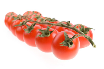 Cherry tomato isolated