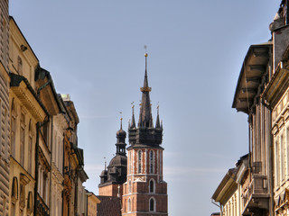 Obraz premium Krakow. An ancient part of city.