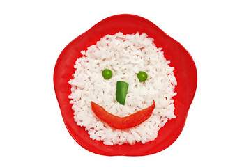 rice face