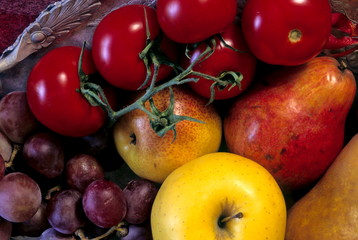 Vegtables and fruit
